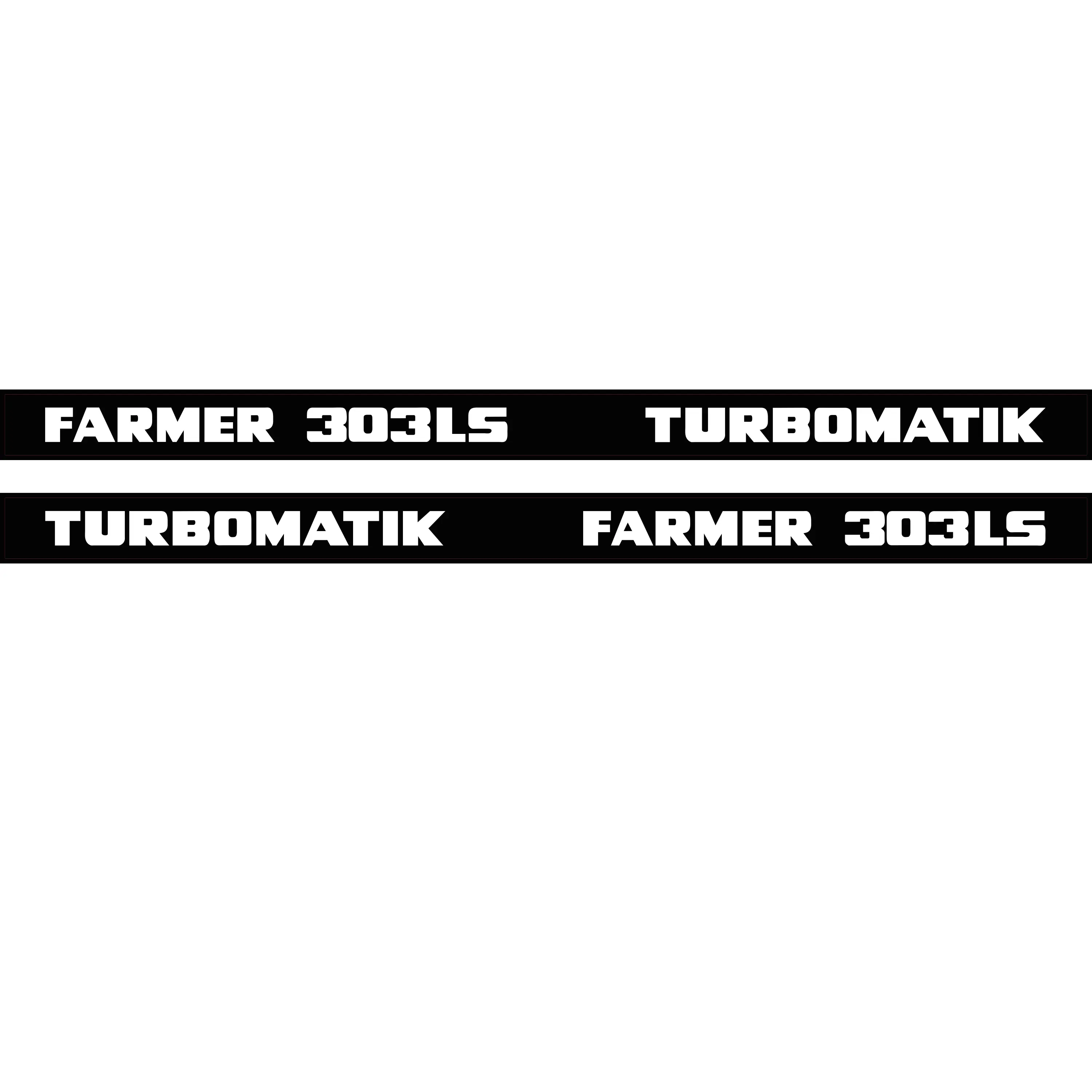 Aufkleber Farmer 303 LS Turbomatik – Fendt